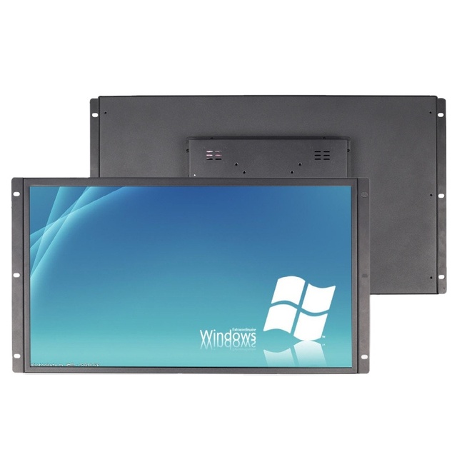 23.8 24  Inch 800-1000nits Outdoor sunlight Lcd Display VESA Wall Mount Panel Pc High Brightness Industrial Touch Screen Monitor