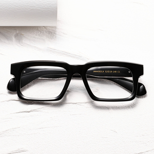 Full Rim Rectangle <b>Eyeglasses</b> <b>Frames</b> Men Solid Color Anti-Uv Vision Correction Adult Unisex - Product Image 6