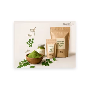 Extrait de feuille de poudre de Moringa biologique de qualité supplément de santé pour la fabrication en vrac de marque privée - Product Image 4