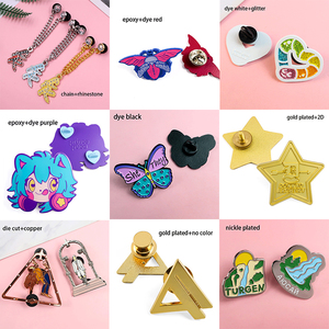 Custom Dance Gymnastiek Voetbal Email Pins Sport Serie Voetbal Reversspelden Metalen Badge Broche <span class=keywords><strong>Pin</strong></span> Cadeau Voor Fans - Product Image 3