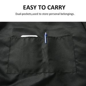 ผ้ากันเปื้อนช่างตัดผมแบบปรับได้ ผลิตจากโพลีเอสเตอร์กันน้ำ พร้อมกระเป๋าสำหรับทำความสะอาด - Product Image 4