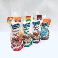 Sachet Doypack en plastique mini découpé sur mesure avec bec verseur pour gelée, jus, eau, boisson liquide et recharge