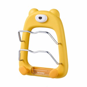 Suction Cup Pot Lid Holder Rectangle Wall Mounted Punch Free <b>Kitchen</b> Storage <b>Rack</b> For Lid Cutting Board Hook - Product Image 5