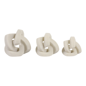 Scultura decorativa moderna a forma di nodo, ornamenti eleganti per bagno, ufficio, scrivania, soggiorno, decorazioni eleganti - Product Image 6
