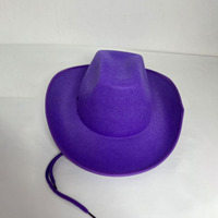 Chapeaux de cowboy en feutre pour femmes en gros pour les fêtes de remise de diplômes, Halloween, Noël, le Nouvel An chinois, la rentrée scolaire, la fête des mères