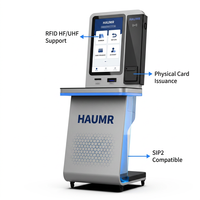 Kioscos de Autopago para Bibliotecas HAUMR con Lector de Etiquetas RFID, Máquina Inteligente para Préstamo y Devolución de Libros para Bibliotecas Públicas