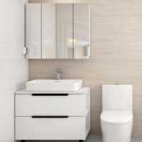 Desain Modern prefabrikasi semua dalam satu kamar mandi Modular Unit Toilet pij1624f