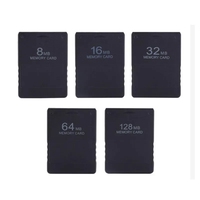 Carte mémoire 8M 16M 32M 64M 128M 256M pour PS2, carte de stockage de données, programme de démarrage