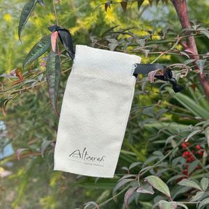 Bolsa de Almacenamiento con Cordón de Lona Ecológica Personalizada, Bolsa de Algodón con Logotipo Propio, Bolsa de Algodón Plegable de Lona Orgánica - Product Image 4
