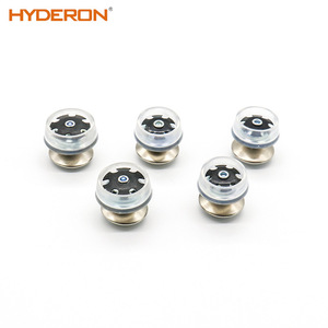 Hyderon Transparent Covered Round Tube <b>Universal</b> Feet With Spring Loaded <b>Plugs</b> Adjustable Furniture Hardware Accessories - Product Image 4