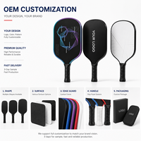 Großhandel Pickleball-Schläger OEM-Hersteller |   Kohlefaser-Oberfläche |   Thermogeformte Konstruktion |   Private Label Individuelles Design