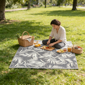 Tapis de plage en polypropylène tissé jacquard personnalisé, écologique, sans sable, <span class=keywords><strong>à</strong></span> <span class=keywords><strong>bon</strong></span> prix, avec logo personnalisé - Product Image 1