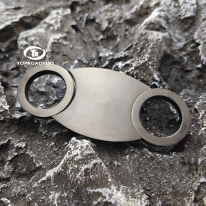 Anniversaire Souvenirs Cadeaux En Acier Inoxydable De Mode Accessoires De Fumer Porte-Cigare Avec Cutter - Product Image 4