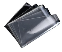 Sacs en plastique transparents auto-adhésifs, pochettes d'emballage transparentes pour vêtements, bijoux, papeterie et petits produits