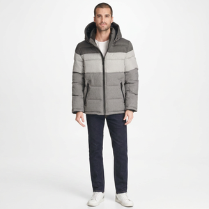 Durable water resistant puffer <b>jacket</b> for <b>men</b> stylish and <b>warm</b> fit breathable <b>men's</b> <b>jackets</b> for travel - Product Image 1