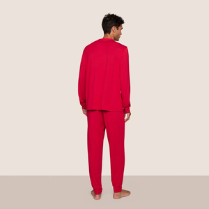 All'ingrosso Set <span class=keywords><strong>pigiama</strong></span> da <span class=keywords><strong>uomo</strong></span> a manica lunga modale Set <span class=keywords><strong>pigiama</strong></span> da <span class=keywords><strong>uomo</strong></span> camicia e pantaloni da notte <span class=keywords><strong>pigiama</strong></span> da <span class=keywords><strong>uomo</strong></span> sostenibile da <span class=keywords><strong>uomo</strong></span> - Product Image 2