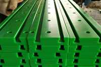 Rail de chaîne en plastique Uhmwpe, guide de rouleau personnalisé, livraison gratuite