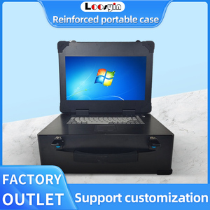Upturn 4U15.6-inch Portable Rugged Laptop Case con potentes capacidades de expansión ATX Form Factor Stock <span class=keywords><strong>Rack</strong></span> y Fan Style - Product Image 2