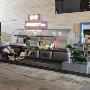 Customized Milk Tea Shop Fiberglass Structure For Commercial Street Use - Product Image 3