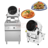 Robot de cuisson automatique au gaz Commercial de 15l, Machine intelligente pour nouilles frites et riz, équipement de cuisine d'hôtel