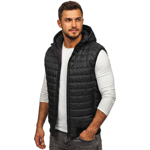 Veste sans manches matelassée en duvet pour homme, vente chaude, produits de qualité supérieure - Product Image 1