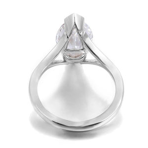 Platino <span class=keywords><strong>solitario</strong></span> D VS1 3.0CT taglio Marquise diamante laboratorio cresciuto anello di fidanzamento certificato IGI per le donne - Product Image 5