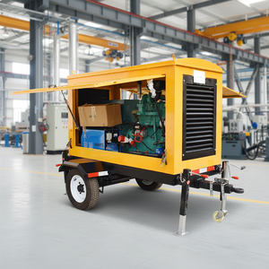 Générateur mobile sur remorque Perkins Ricardo Cummins 15 kVA 20 kVA 30 kVA 40 kVA 50 kVA 100 kW 200 kW - Product Image 1