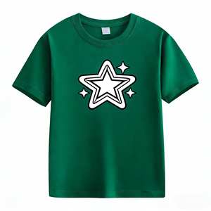 เสื้อยืดคอตตอน 100% สั่งทำพิเศษ พิมพ์ลายลำลอง แมทช์ได้กับทุกชุด รับผลิตแบบ OEM สำหรับชุดนักเรียนมหาวิทยาลัยและกิจกรรมโรงเรียน เสื้อแขนสั้น - Product Image 2