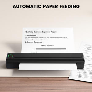 Impresoras portátiles NEWYES A4 inalámbricas 203/300DPI Mini impresora térmica sin tinta <span class=keywords><strong>para</strong></span> teléfonos inteligentes Android e iOS - Product Image 4