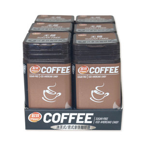Caramelos Duros de Cafeína (Extracto de Guaraná) con Energía y Xilitol, Caramelos con Forma de Corazón, Venta al Por Mayor - Product Image 1