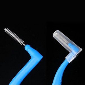 Cepillo Interdental en Forma de L de 7 Colores, Mango Ergonómico, Eliminación de Placa, Marca Privada OEM - Product Image 3
