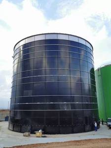 5000m3 thép Biogas nồi thành phần kỵ khí hệ thống lên Men xử lý nước máy móc thiết bị - Product Image 4