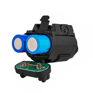 SPINA taktische Taschenlampe Combo Red Laser Sight Hunting Taschenlampe laser für den Außenbereich