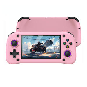 Console de jeu vidéo portable rétro Open Source G28 Système Linux Écran IPS de 4.3 pouces Lecteur vidéo de poche portable Jeux de 128 Go - Product Image 1