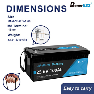 방수 12V 12.8V 24V 25.6V 36V 72V 100Ah 200Ah 280Ah 300Ah 리튬 이온 배터리 314Ah IP65 Lifepo4 배터리 팩 (BMS 포함) - Product Image 5