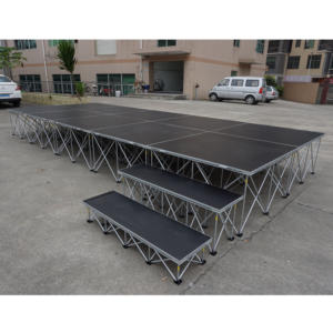Plataforma de escenario portátil moderna plegable escenario de espectáculo - Product Image 5
