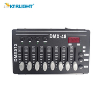 Contrôleur LED Mini DMX512 pour éclairage de scène, indice de protection IP33, construction en aluminium et plastique, pour projecteurs PAR, têtes mobiles, éclairage disco