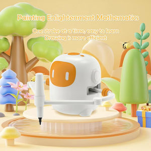 Robot <span class=keywords><strong>de</strong></span> dessin et <span class=keywords><strong>de</strong></span> peinture intelligent Jumon avec 100 cartes, lumière et son - Machine d'apprentissage éducative pour les enfants <span class=keywords><strong>de</strong></span> 5 à 13 ans - Product Image 6