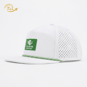 Gorra Trucker de Malla Blanca 4U Gear, 5 Paneles, Ajustable, Transpirable, Logotipo Bordado en 3D, Unisex, Casual, para las Cuatro Estaciones - Product Image 3