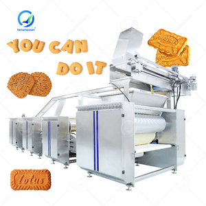 OCEAN Bear Galleta Proceso de fabricación Máquina Galleta Línea de producción Precio - Product Image 1