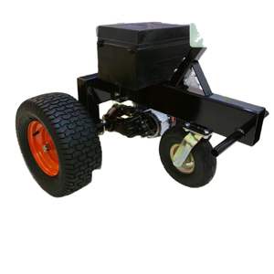 Chariot à trois roues à cadre en acier électrique à haute capacité de charge pour le déplacement de véhicules, la logistique d'entrepôt et la manutention - Product Image 3