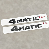 Lettres 3D en ABS, logo 4 Matic, emblème, badge pour coffre arrière de voiture, pour Mercedes Benz A B C E S GLA GLB GLC GLE, accessoires