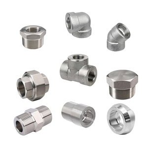 Áp lực cao 3000 # Ống thép không gỉ 316 giả mạo phụ kiện đường ống khuỷu tay TEE phụ kiện đường ống dẫn nước - Product Image 6