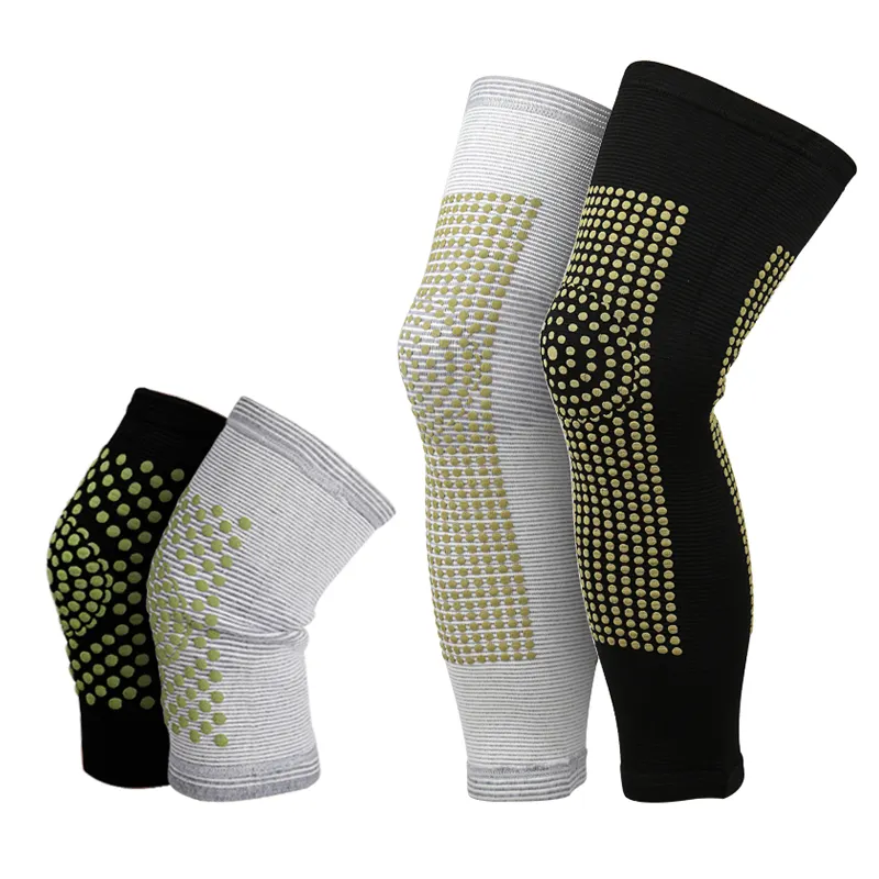 Genouillères de sport chaudes pour hommes et femmes avec jambes froides et résistant au froid, jambières de jambes fractionnées longues