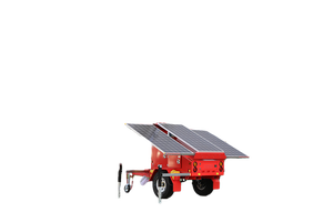 Remorque de surveillance solaire de haute qualité avec caméra 360°. Caméra HD industrielle à charge rapide - Product Image 6