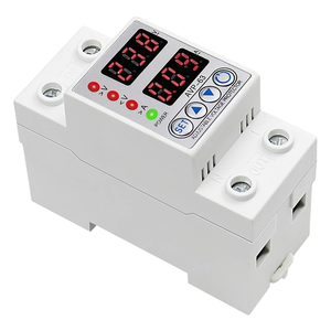 ระบบไฟฟ้ากระแสสลับเฟสเดียว 12~230V ปรับแรงดันได้ 40/63/80A รีเลย์ OUPA AVP ป้องกันแรงดันตก พร้อมไฟ LED 50Hz ทองแดง PC - Product Image 4