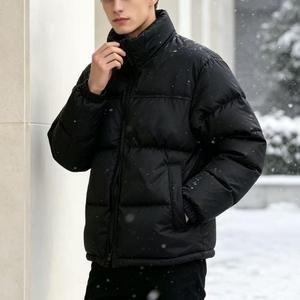 Fit North weather <b>Jacket</b> Smooth Face Waterproof solid slate down coat low key fashion styling - Product Image 3