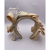 Bandeau pour cheveux en bijoux de fabrication italienne, bandeau élégant au design unique