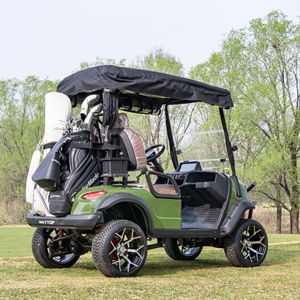 Voiture de golf électrique Maytop 4 places, autonomie 301-400 km, phares LED, climatisation automatique, utilisation extérieure - Product Image 2