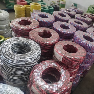 RVS PVC PE ฉนวนโทรศัพท์จัมเปอร์ลวด 2*0.5 มม.2x0.75 มม.<span class=keywords><strong>ราคา</strong></span>ถูก Twisted หนึ่งคู่ 2 แกนทองแดงยืดหยุ่น